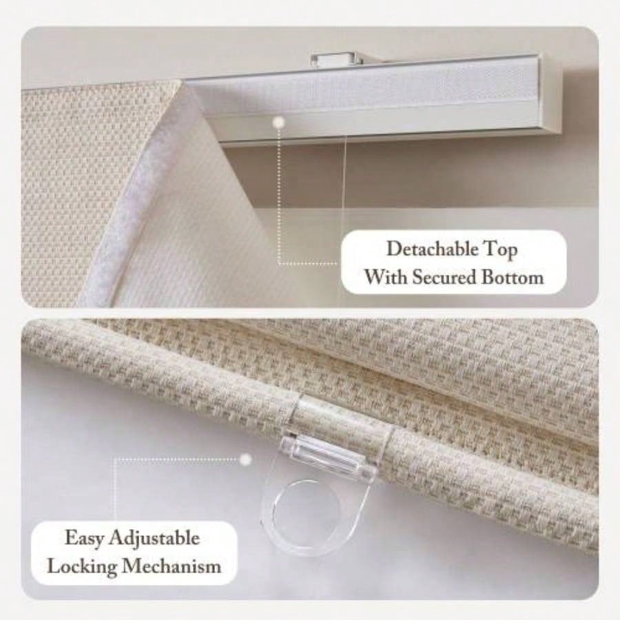 1PC 27x64 Cordless Roman Blind Galen Matte fabric