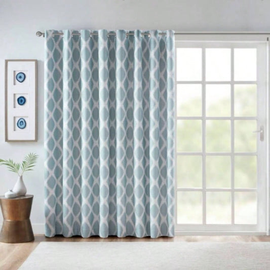 Printed Ikat Blackout Patio CurtainOnly 1 Pc Panel