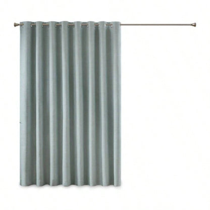 Printed Heathered Blackout Window Patio Panel