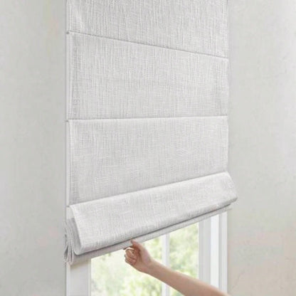 1 PCS 33x64 Total Blackout Cordless Roman Shade White