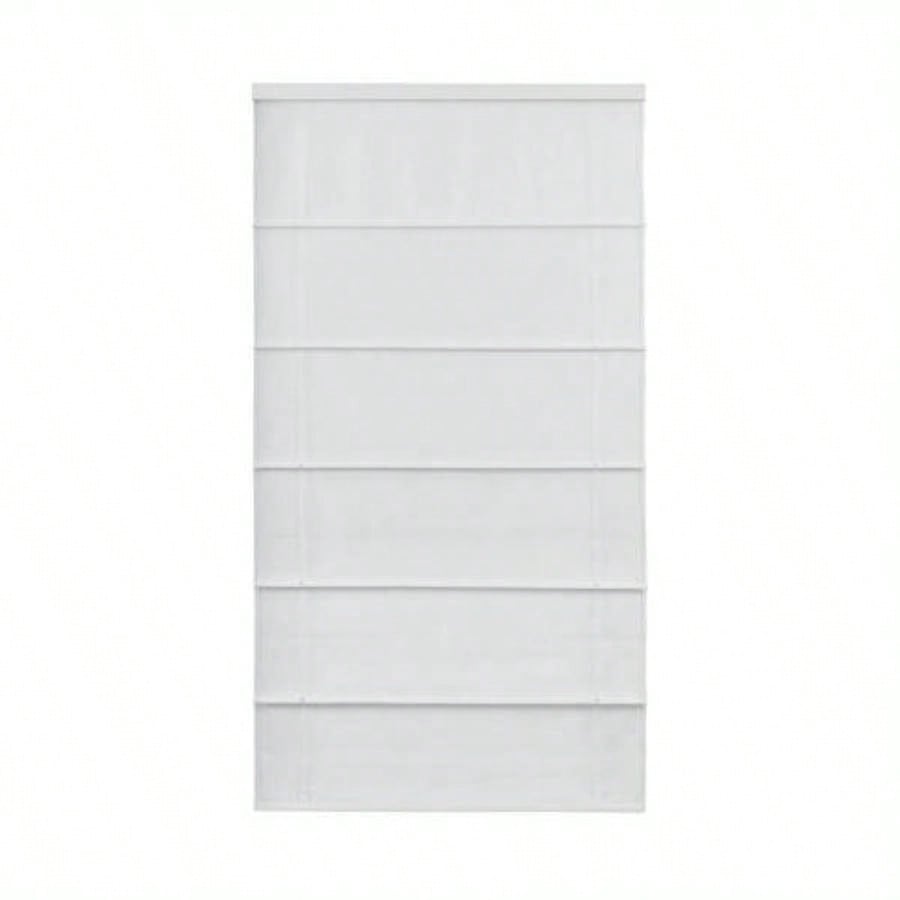 1 PCS 33x64 Total Blackout Cordless Roman Shade White