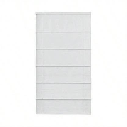 1 PCS 33x64 Total Blackout Cordless Roman Shade White