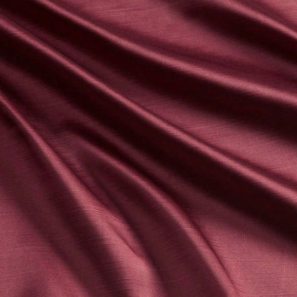Pleat Curtain Panel with Tieback Single Burgundy 52x96