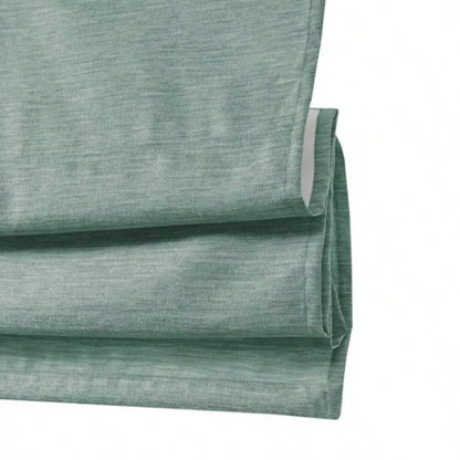 Printed Faux Silk Room Darkening Cordless Roman Shade