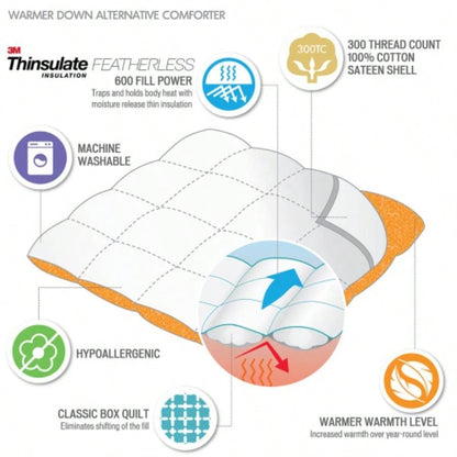 Cotton Down Featherless Comforter