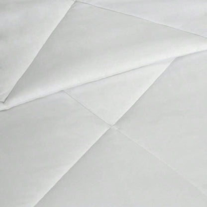 Oversized Down Alt Comforter with HeiQ Temp Treatment White Full/