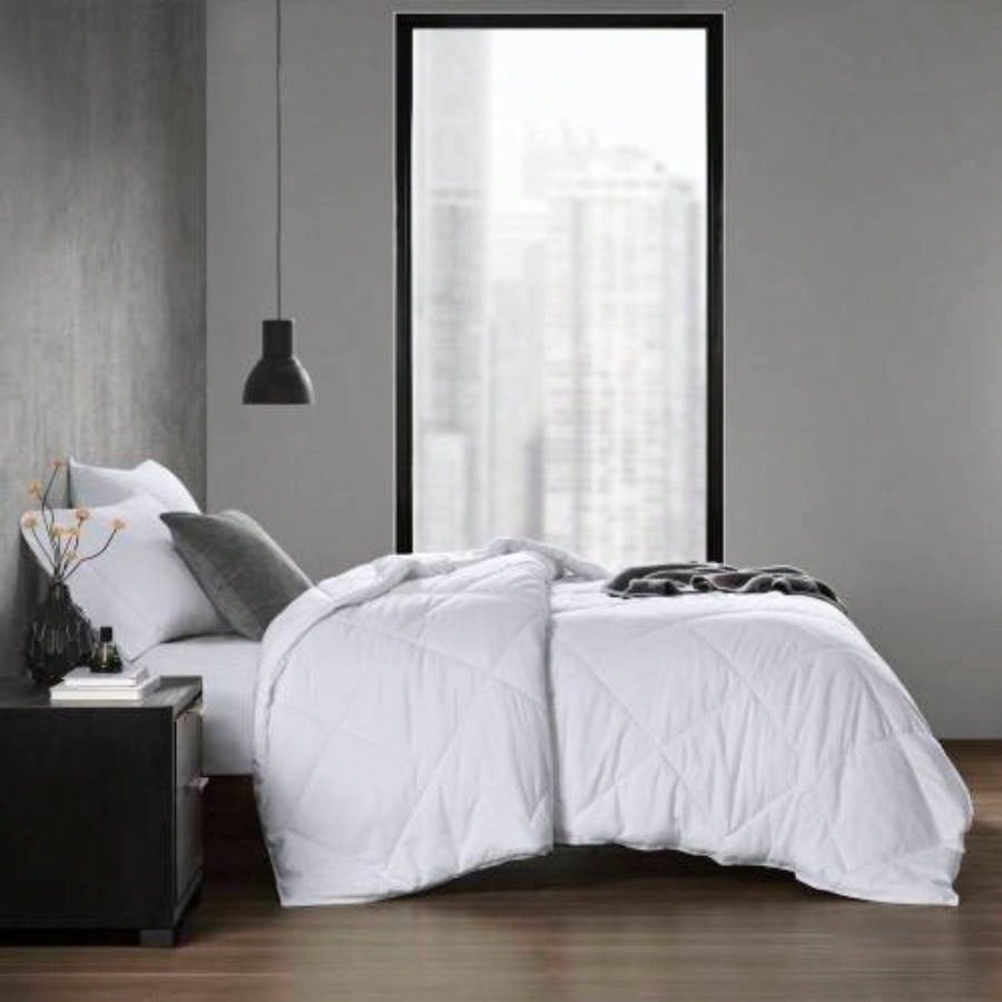 Oversized Down Comforter White Full/