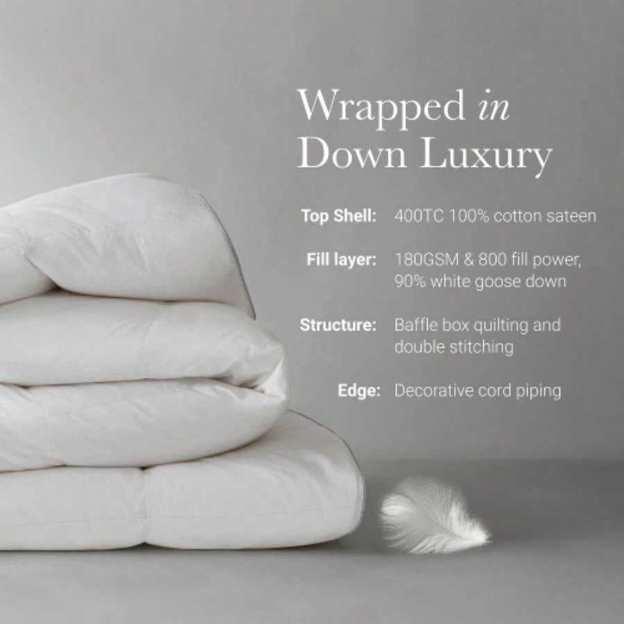 1 PC King/Cal King Cotton Comforter