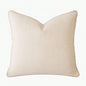 Homey COZY Ivory Linen - Style Throw Pillow - With Decorative Stitching a Refined, Natural Look