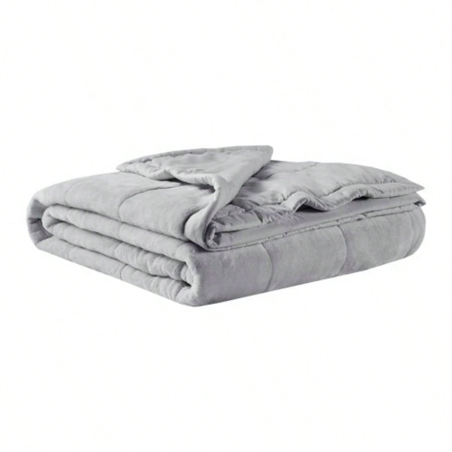 Reversible HeiQ Temperature Down Blanket