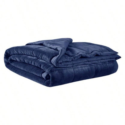 Reversible HeiQ Temperature Down Blanket