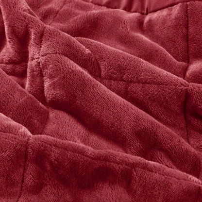 Reversible HeiQ Temperature Down Blanket