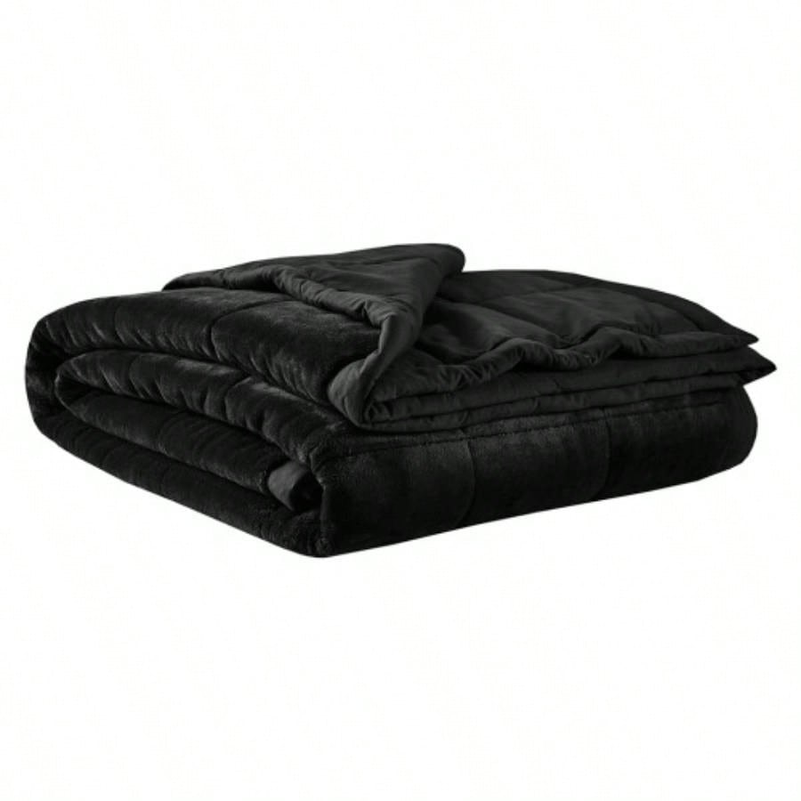 Reversible HeiQ Temperature Down Blanket