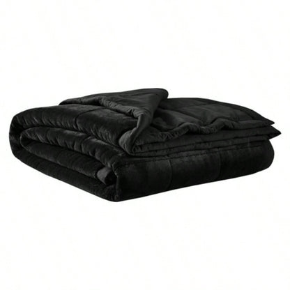 Reversible HeiQ Temperature Down Blanket