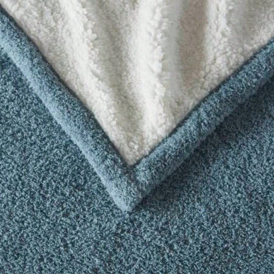 1 PCS 50x60 Dream Soft Heated Throw Blue