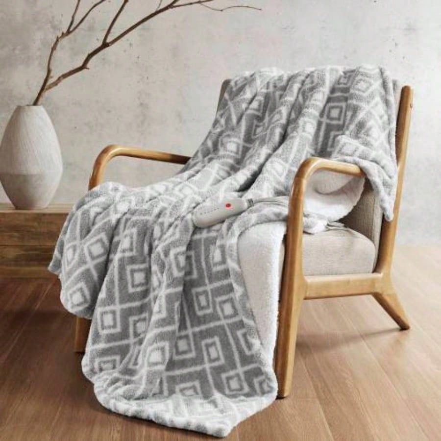 1 PCS 50x60 Dream Soft Heated Throw Geo