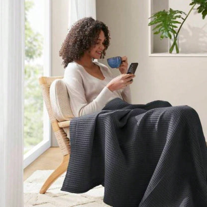 1PC Twin Cotton Blanket