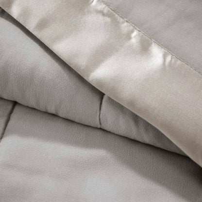 Lightweight Down Blanket with Satin Trim King