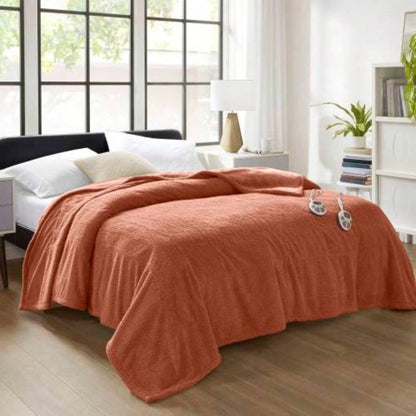 1 PCS Twin Blanket Rust