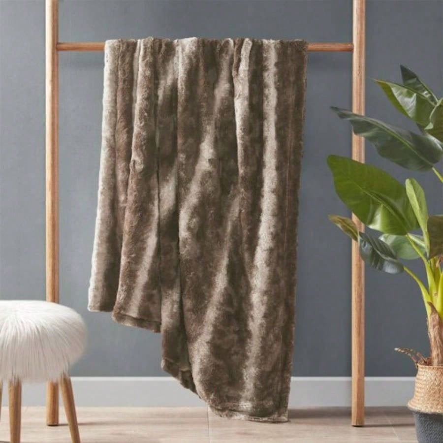 1PC 90x90 Faux Fur Blanket
