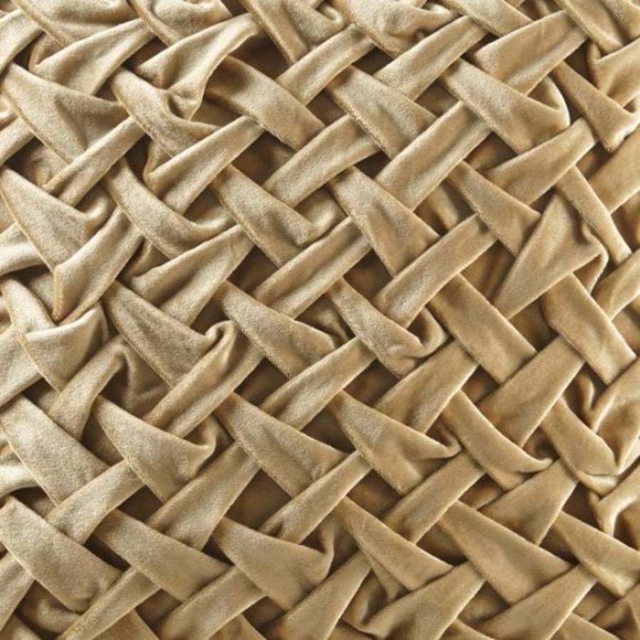 Square Decor Pillow Gold 20x20