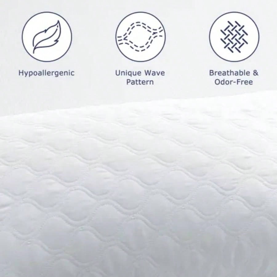 BedStory 2 Pack Luxury Neck Support Pillows - Soft, Hotel Quality Size, Comfort Gifting