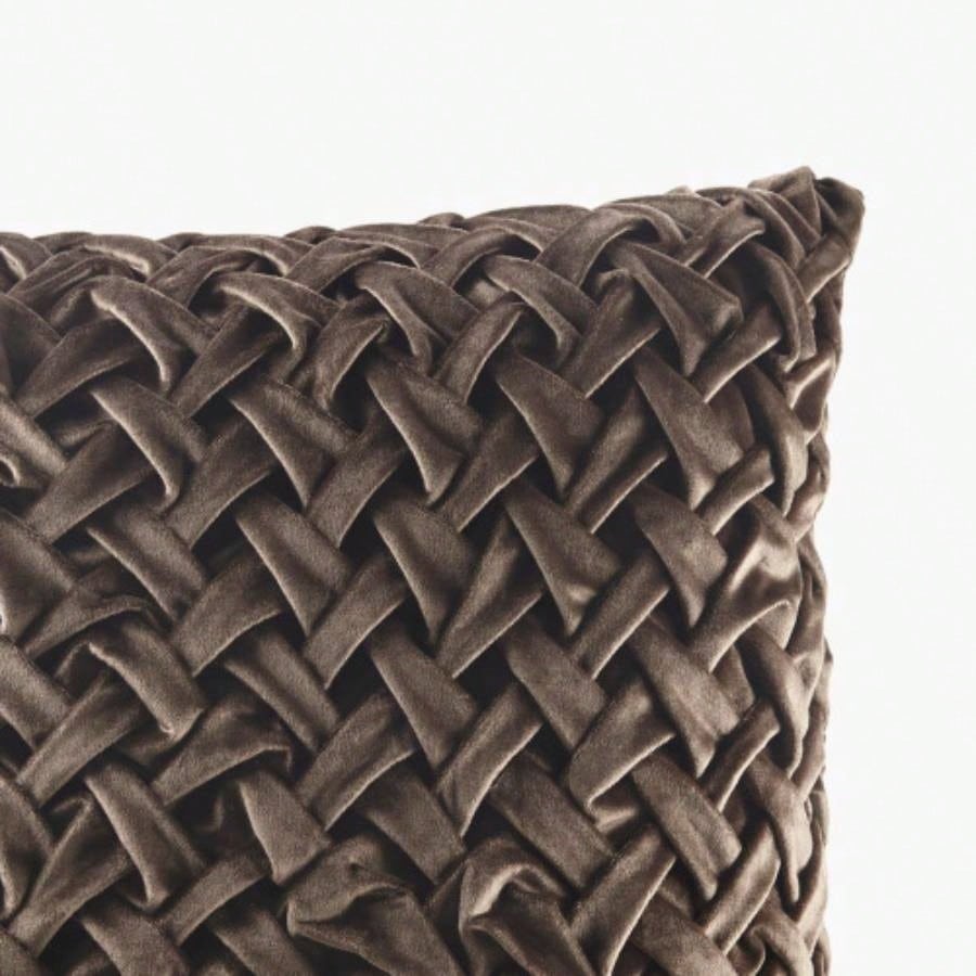 Square Decor Pillow Brown 20x20