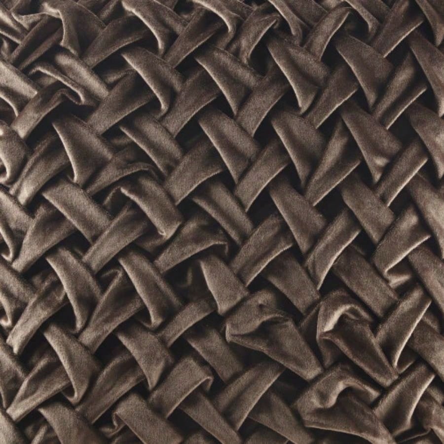 Square Decor Pillow Brown 20x20