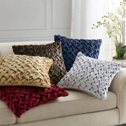 Square Decor Pillow Brown 20x20