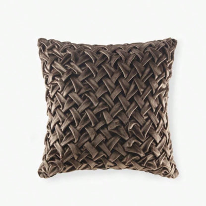 Square Decor Pillow Brown 20x20