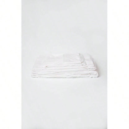Omne Sleep 4 - Piece White Full Hypoallergenic Sheet Set