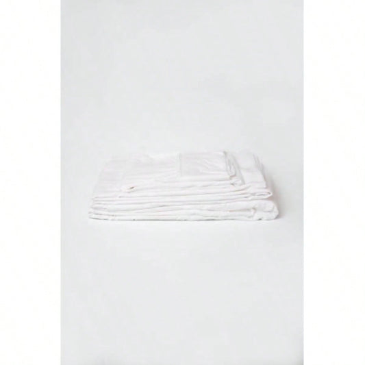 Omne Sleep 4 - Piece White Flex King Hypoallergenic Sheet Set