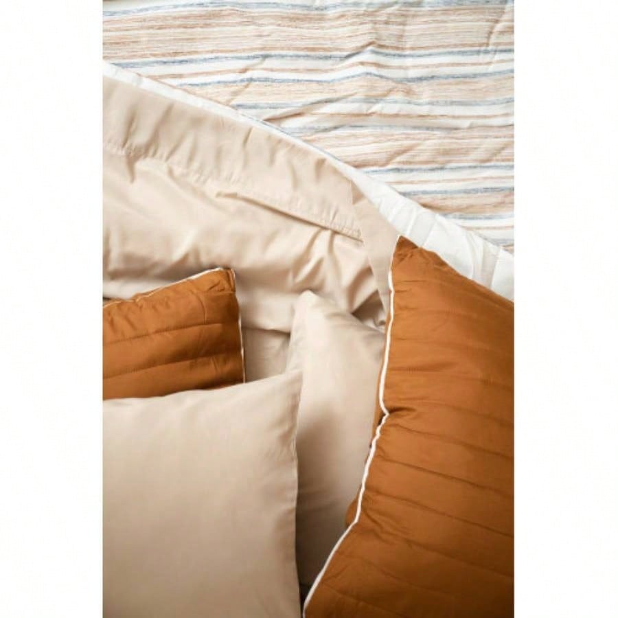 Omne Sleep 4 - Piece Khaki Hypoallergenic Sheet Set