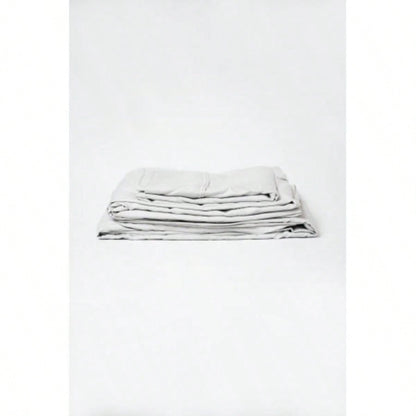 Omne Sleep 4 - Piece Pewter Flex California King Hypoallergenic Sheet Set