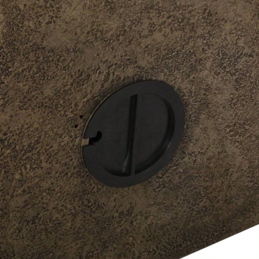 29 High BAGWELL FOUNTAIN Outdoor Weather Resistant Floor Fountain, Stone Gray