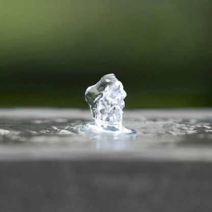 20x20x18 indoor outdoor Polyresin Fountain, Unique Broken Urn Fountain Chic Dynamic Modern Design with Light Garden, Lawn, Backyard, Porch