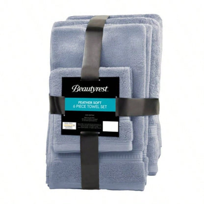 Cotton Antimicrobial Towel 6 Piece Set