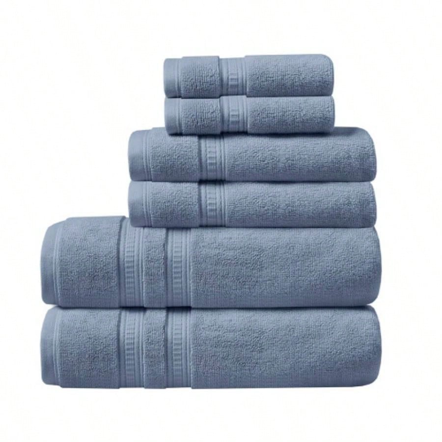 Cotton Antimicrobial Towel 6 Piece Set