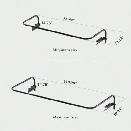 Hot Tub Cover Lift, Universal Spa Cover Lifts Side Mounted Cover Lifter with Adjustable Height Aluminum Reinforced Brackets Spa Cover Lever Lift Fits Most Spas Hot Tubs
