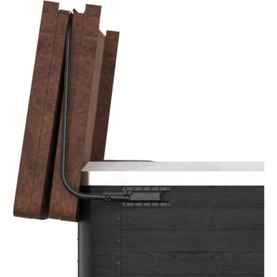 Hot Tub Cover Lift, Universal Spa Cover Lifts Side Mounted Cover Lifter with Adjustable Height Aluminum Reinforced Brackets Spa Cover Lever Lift Fits Most Spas Hot Tubs