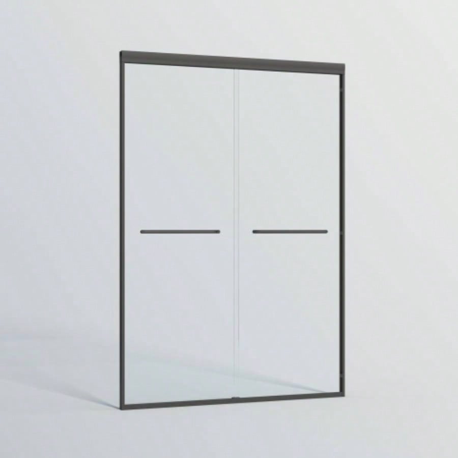 Shower Door Rollers Parts Only, 4 Pcs/Pack, Brushed Nickel 24D03PBNGJ