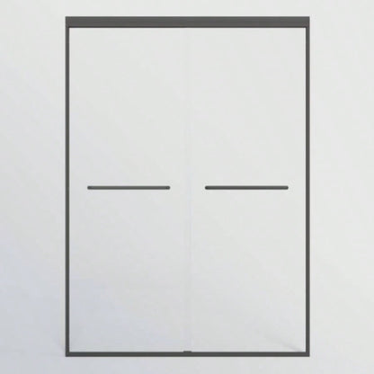 Shower Door Rollers Parts Only, 4 Pcs/Pack, Brushed Nickel 24D03PBNGJ