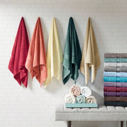 Cotton 8 Piece Antimicrobial Towel Set