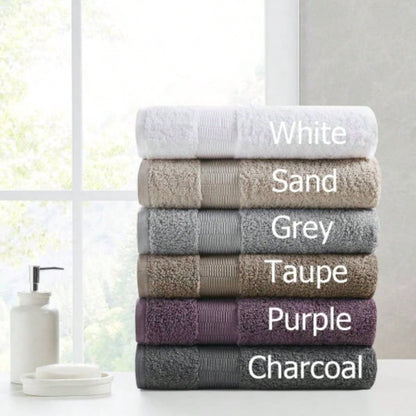 Egyptian Cotton 6 Piece Towel Set