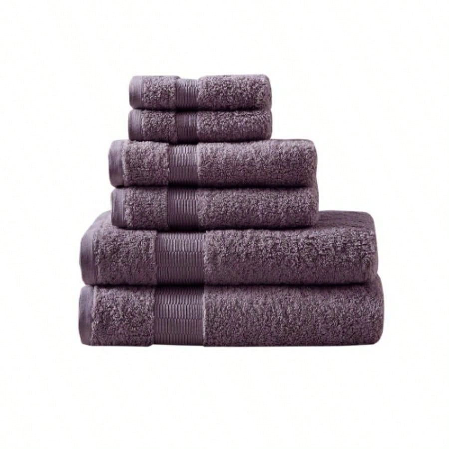 Egyptian Cotton 6 Piece Towel Set