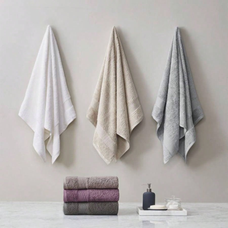 Egyptian Cotton 6 Piece Towel Set