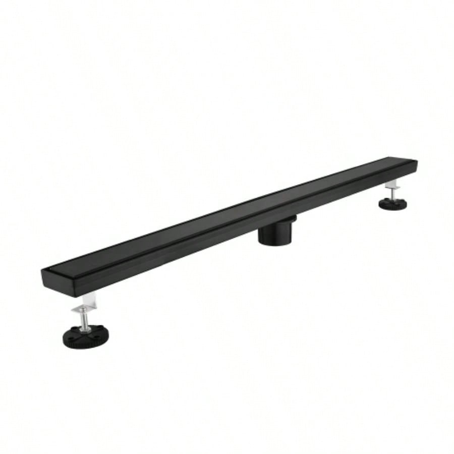 30 Inches Linear Shower Drain, Included Hair Strainer and Leveling Feet
