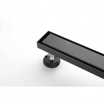 30 Inches Linear Shower Drain, Included Hair Strainer and Leveling Feet