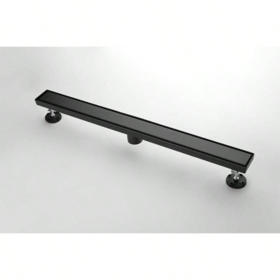30 Inches Linear Shower Drain, Included Hair Strainer and Leveling Feet