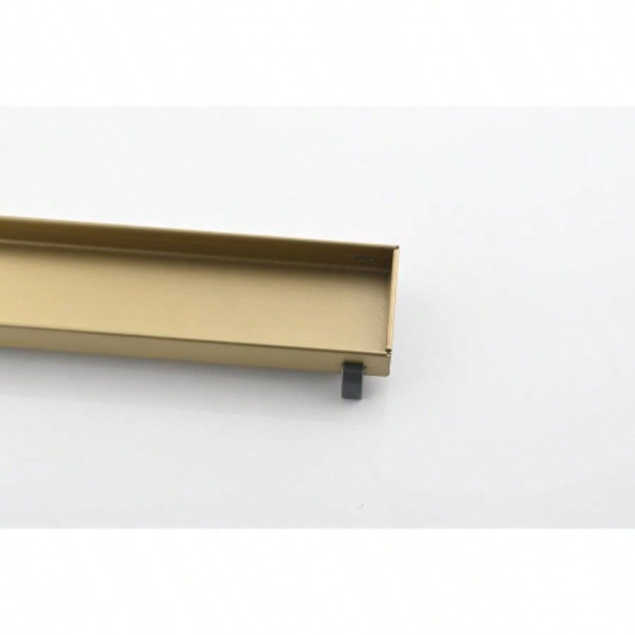 36 Inches Linear Shower Drain, Included Hair Strainer and Leveling Feet